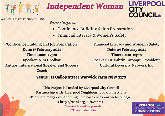 Independent Woman – Financial Literacy and Women’s Safety