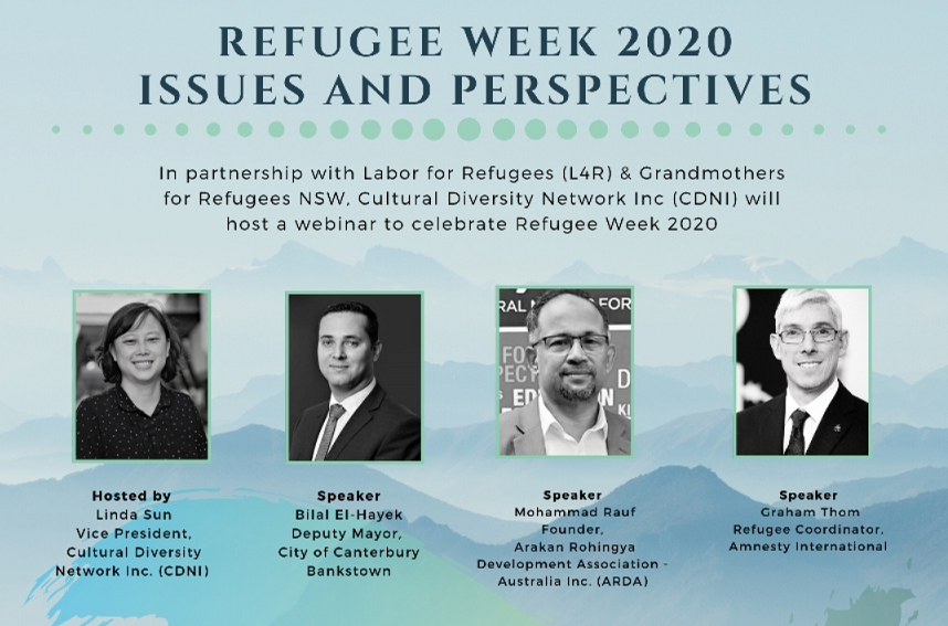 Refugee Week 2020: Issues and Perspectives